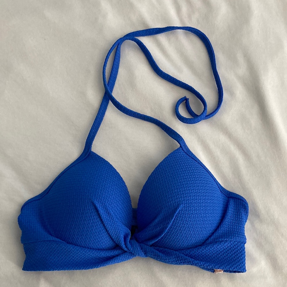Shade & Shore Cobalt Bathing Suit Top